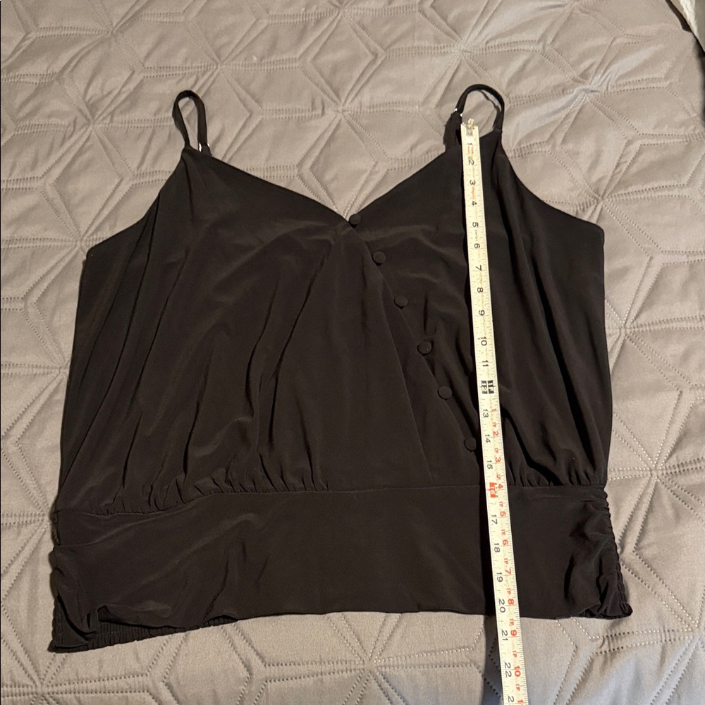 WHBM Elegant Black Women's Top
